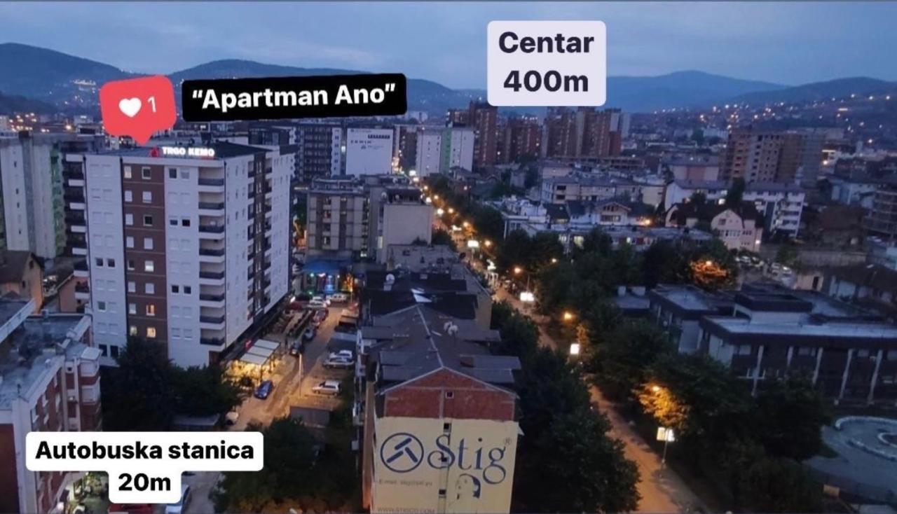 Apartman Ano Lux Νόβι Πάζαρ Εξωτερικό φωτογραφία